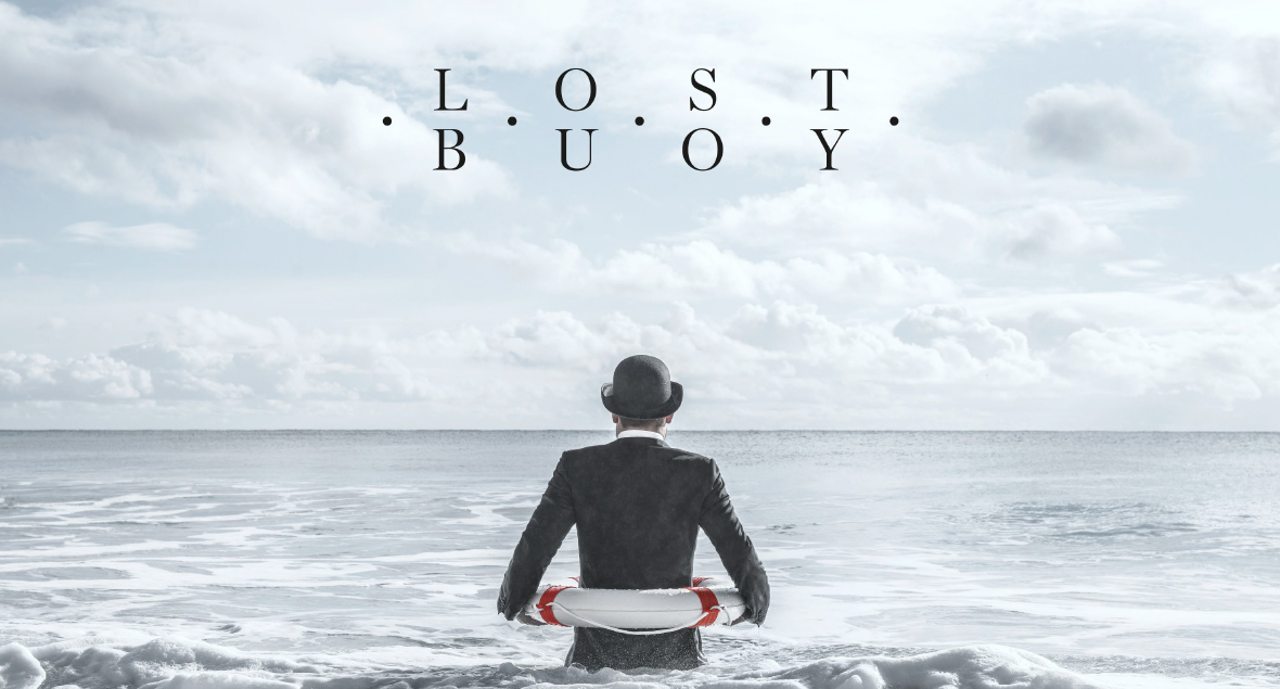 Lost Buoy Wines, Logo Design, Art Direction, Branding, Black Squid Design