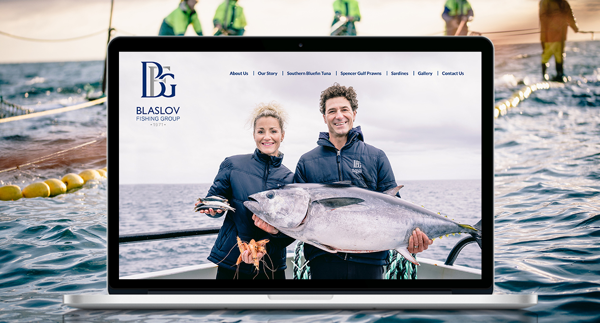 Blaslov, Logo Design, Website Design, Black Squid Design