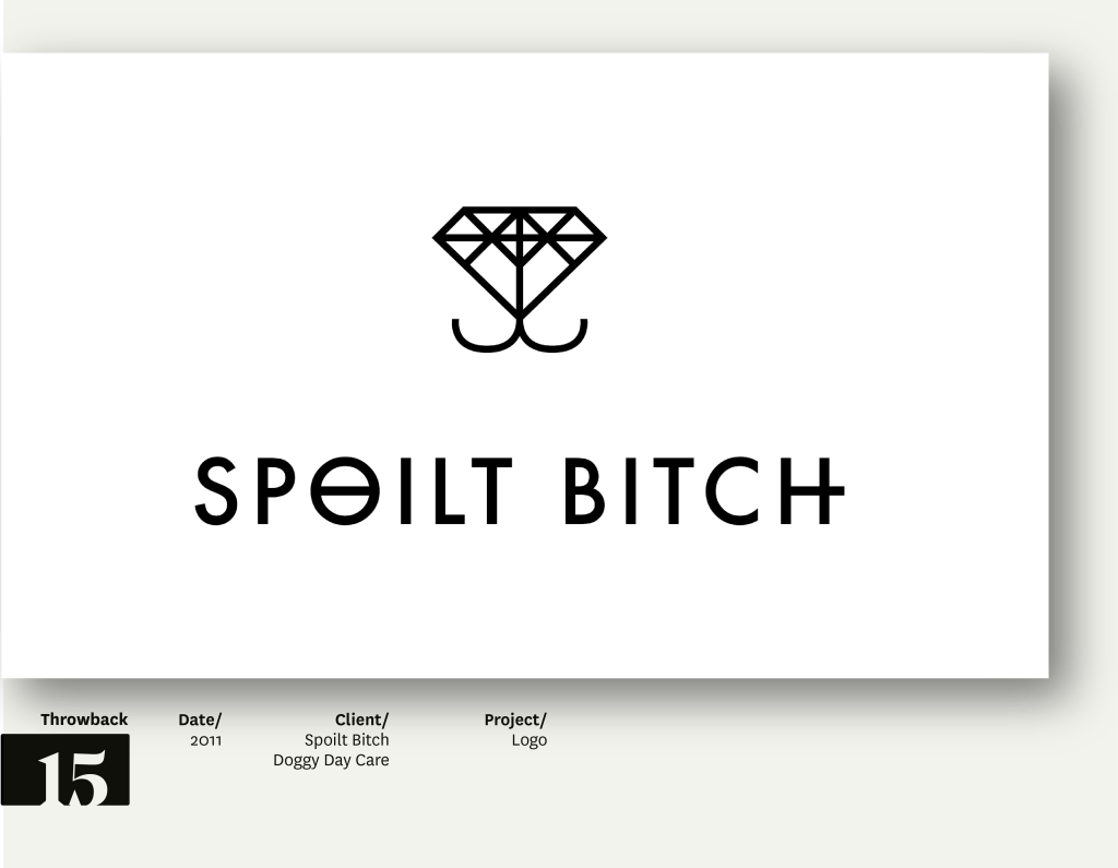 Black Squid Design Throwback, Spoilt Bitch